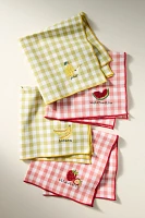 Icon Fruit Napkins, Set of 4