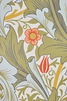 Granville Olive Leafy Wallpaper