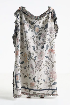 Tales Cotton Woven Throw Blanket