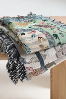 Tales Cotton Woven Throw Blanket