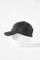 Clare V. Denim Embroidered Bon Vivant Baseball Cap