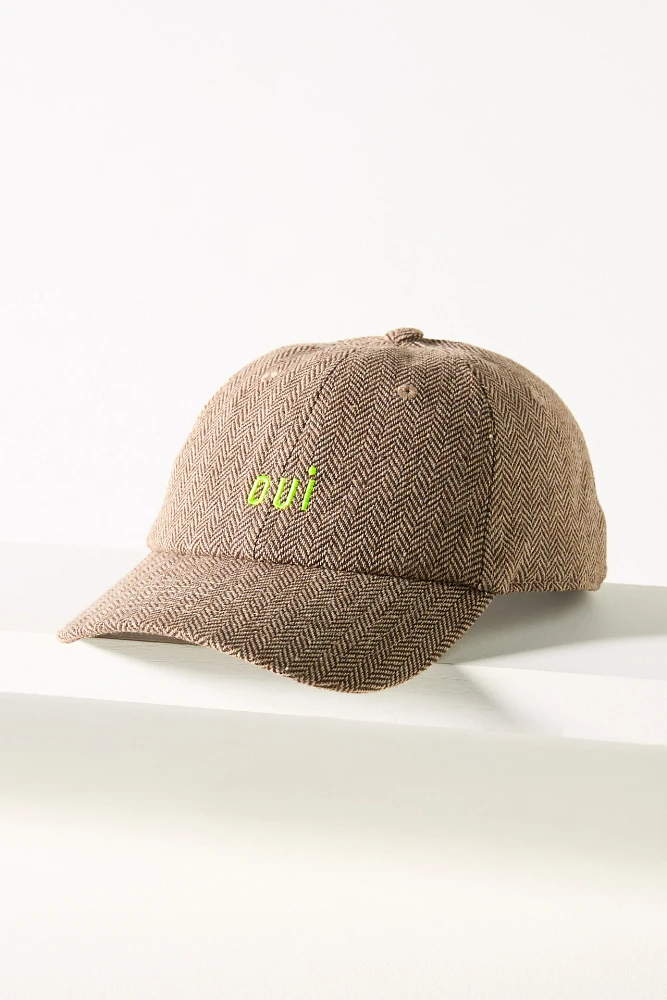 Clare V. Oui Wool Baseball Cap