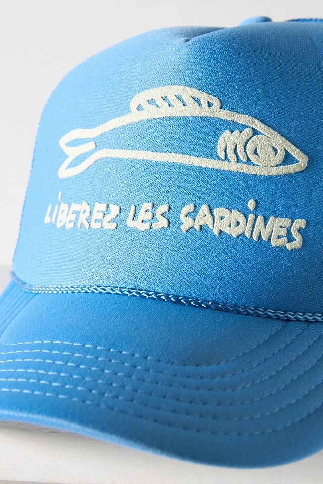 Clare V. Liberez Les Sardines Trucker Hat at MarketFair 
