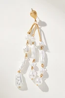 Pearl Fringe Drop Earrings