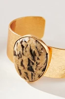 Stone Cuff Bracelet