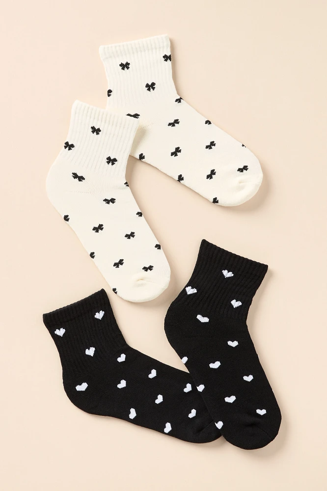 By Anthropologie Icon Socks, Set of 2