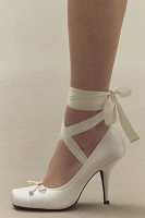 Jeffrey Campbell Nympha Ballerina Wrap Heels