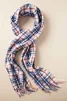 Damson Madder Bonnie Check Scarf