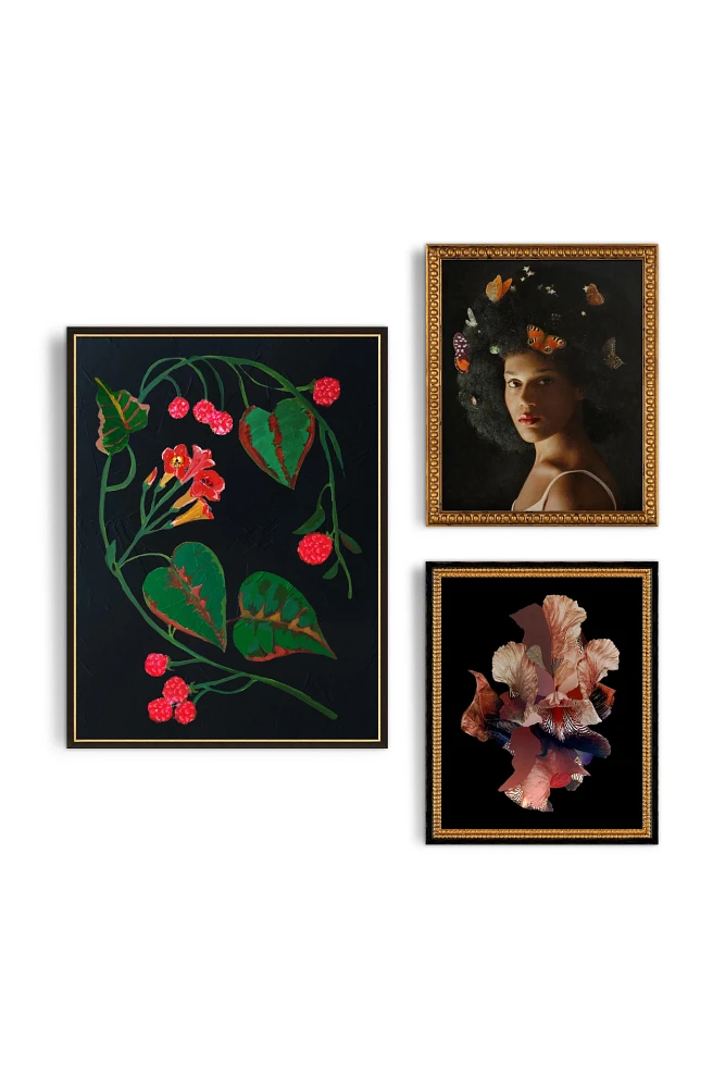 Midnight Garden Gallery Wall Art