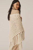 Loopy Mango Chunky Fringe Wrap