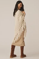 Loopy Mango Chunky Fringe Wrap