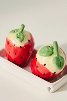 Foster Strawberry Salt & Pepper Shakers