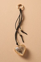 Boho Heart Bag Charm