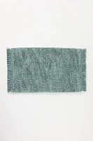 Nina Striped Crochet Fringe Bath Mat