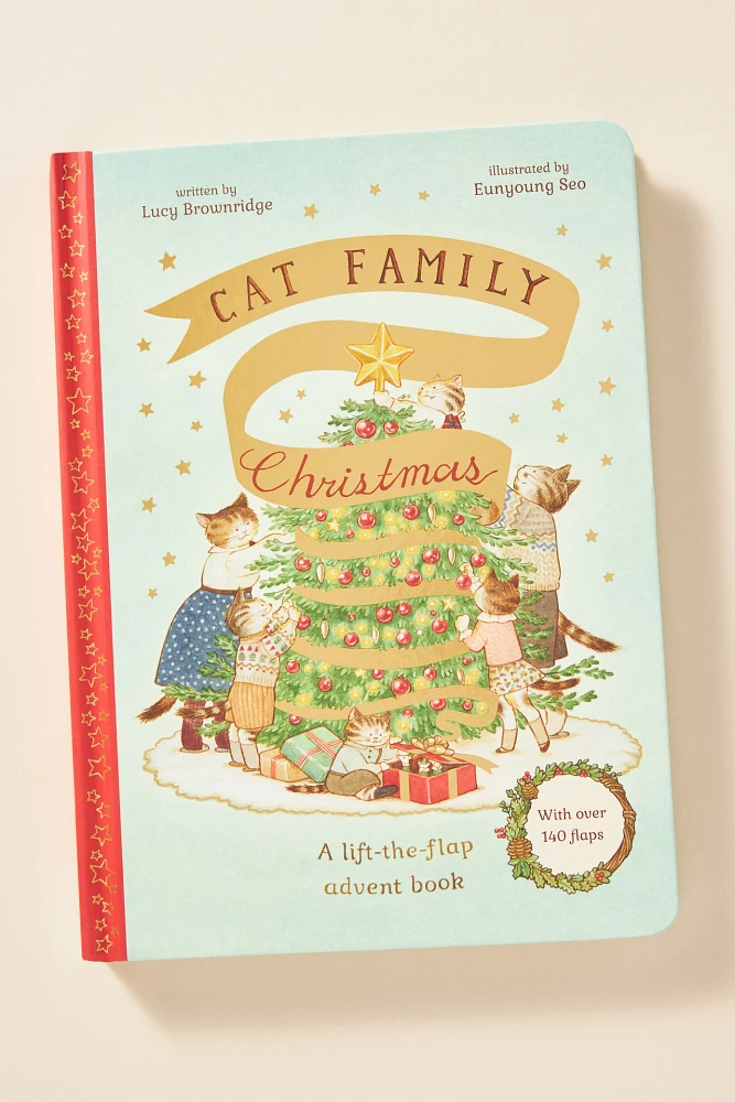 Cat Family Christmas Advent Book