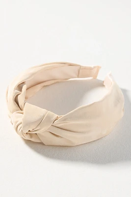 Everly Faux-Leather Knot Headband