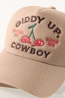 Worn/West Giddy Up Cowboy Trucker Hat