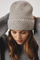 Rhinestone Waffle Knit Beanie