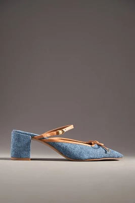 Schutz Arissa Block-Heel Mules