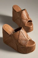 Schutz Lupita Platform Wedge Sandals