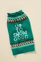 Maxbone x Anthropologie Up To Snow Good Pet Sweater