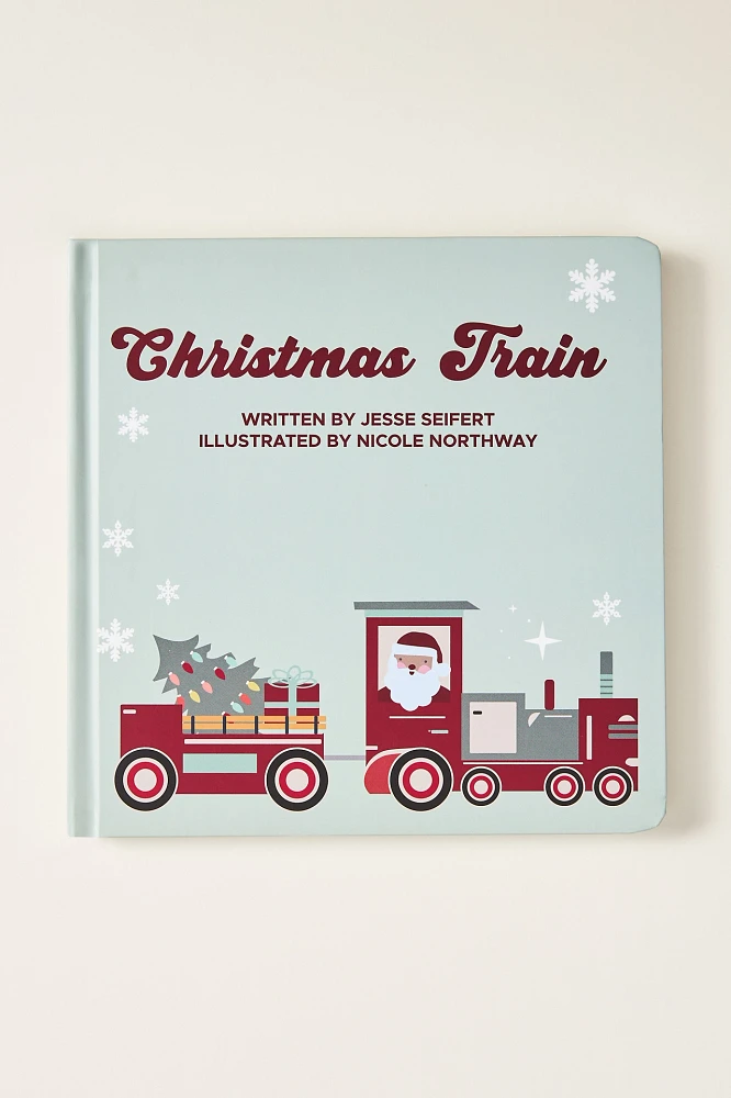 Christmas Train Holiday Kids Book