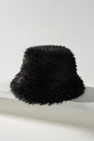 Lucky Zone Wild Faux-Fur Bucket Hat