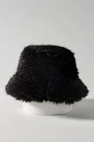 Lucky Zone Wild Faux-Fur Bucket Hat