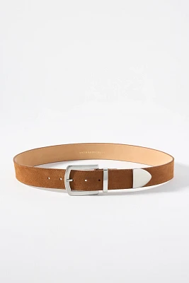 By Anthropologie Suede Western Belt