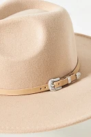 San Diego Hat Co. Felt Buckle Fedora