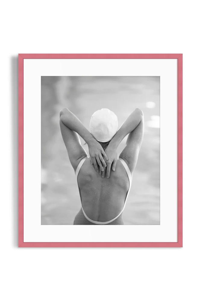 The Swimmer with a White Cap Wall Art