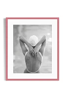 The Swimmer with a White Cap Wall Art