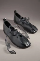 Reike Nen Organza Ribbon Ballet Flats