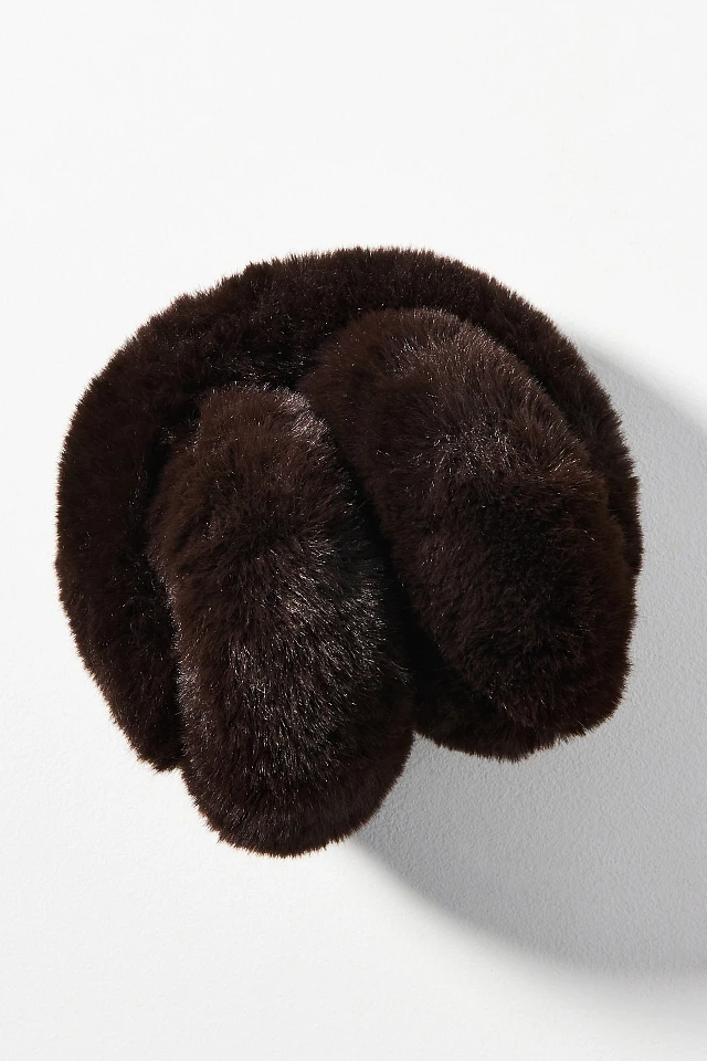 By Anthropologie Faux-Fur Earmuffs | The Summit display picture 3