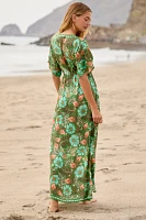 Omika Pia Floral Kaftan