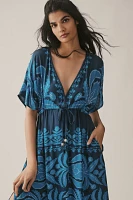 Omika Pia Floral Kaftan