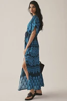 Omika Pia Floral Kaftan