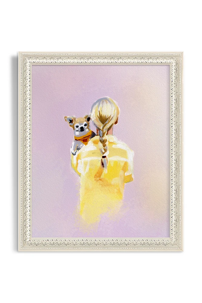 Chihuahua Hug Wall Art