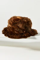 Wyeth Allover Faux-Fur Bucket Hat