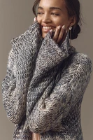 By Anthropologie Shine Knit Duster Cardigan Sweater