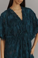 By Anthropologie Fringe Kaftan