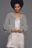 FRNCH Brushed Knit Shrug