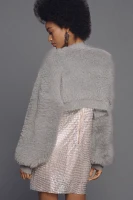 FRNCH Brushed Knit Shrug