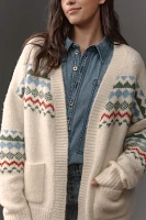 FRNCH Fairisle Cardigan Sweater