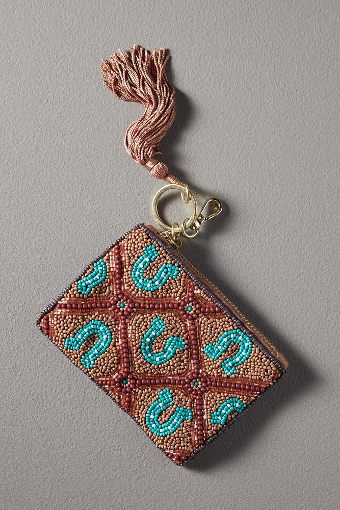 Beaded Coin Purse: Lucky Icons Edition