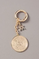 Zodiac Pressed Coin Bag Charm