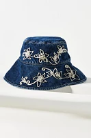 ALÉMAIS Carmen Mid Brim Bucket Hat