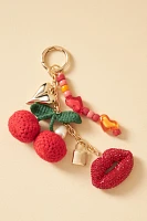 Cherry Lips Bag Charm