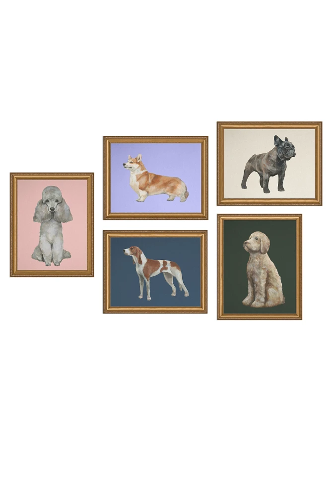 Dog Gallery Wall Art