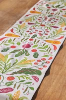 Folkloric Veggies Table Runner